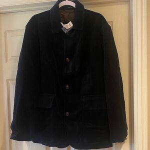 Todd Snyder Navy Corduroy Walking Jacket Sz L.  NWT